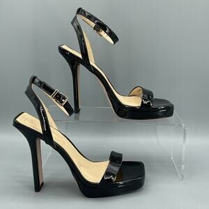 NEW Jessica Simpson Women’s Adonia Ankle Strap Platform Sandals Black Size 6M